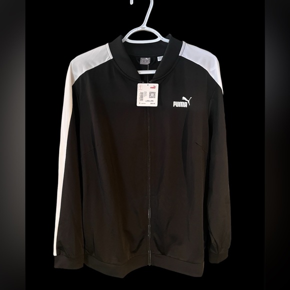 Puma Other - Puma baseball tri jacket black white 3X track sport mens